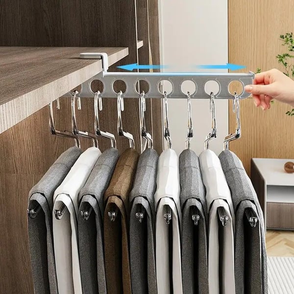 Ausziehbarer Hosenhalter für Kleiderschränke – 1 kaufen, 1 gratis sichern! Mivoza Deutschland