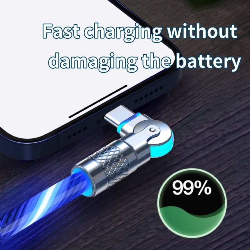 ⚡540° Rotating Streamer Data Cable Mivoza Deutschland