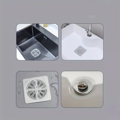 30 Stück Abflussfilter-Patches – Hygienische Einweg-Haarfänger mit wasserdichtem Kleber Mivoza Deutschland