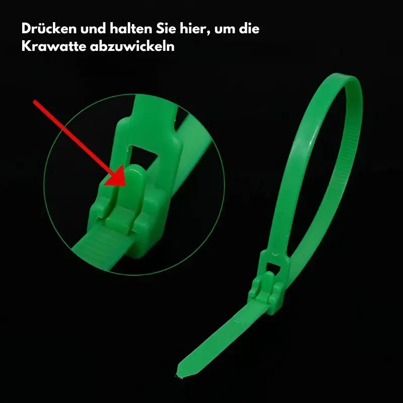 100 Stk. lösbare Nylon Kabelbinder Mivoza Deutschland