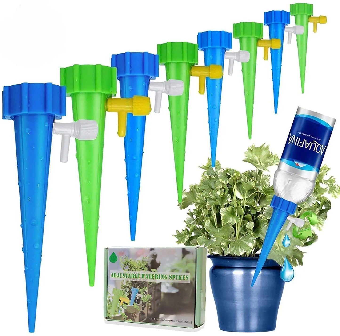 10+5 GRATIS | Automatisches Bewässerungssystem – Versorgt Pflanzen wochenlang mit Wasser Mivoza Deutschland
