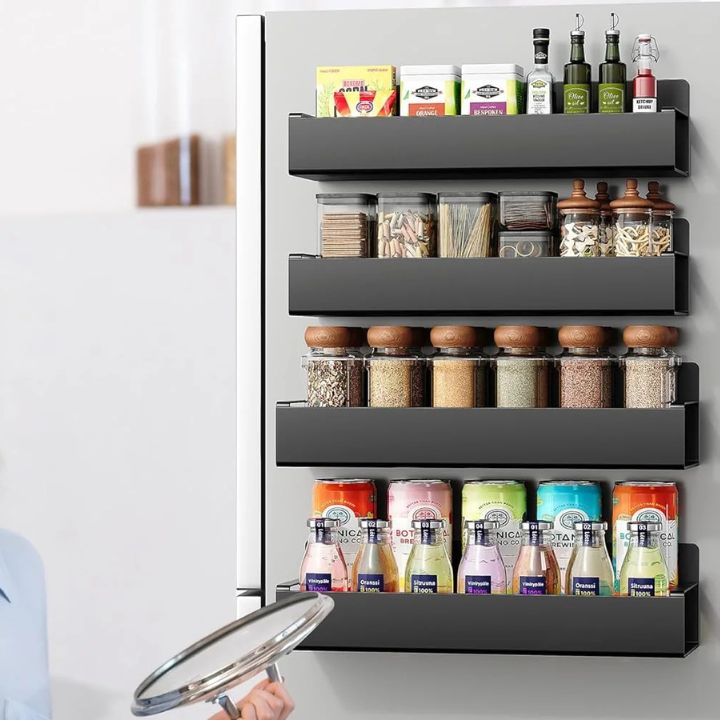 Magnetisches Gewürz-Aufbewahrungsregal für Kühlschrank & Küche Mivoza Deutschland