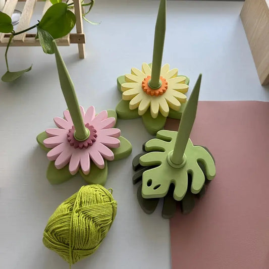 Gerbera Garnspule — 3D-gedrucktes Werkzeug für gleichmäßiges Aufwickeln Mivoza Deutschland