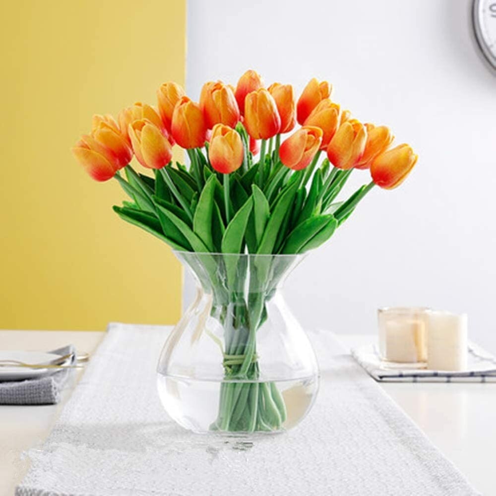 10er-Set Künstliche Tulpen aus Latex – Stilvolle und langlebige Dekoblüten Mivoza Deutschland