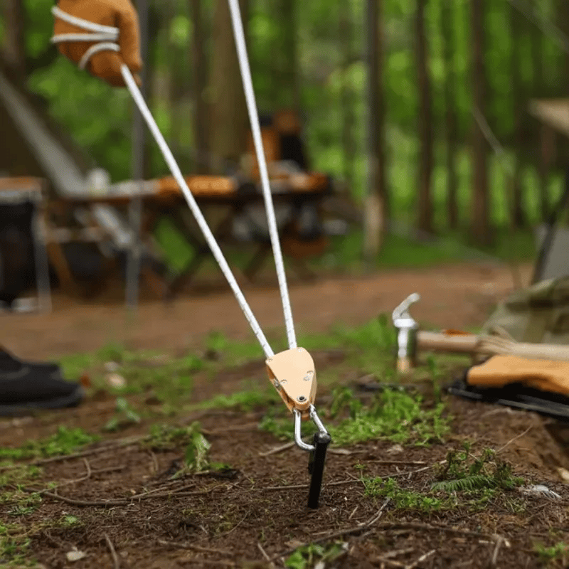 1+1 GRATIS | Winddichtes Outdoor-Seil – 5 m Reflektierendes Nylon mit Karabiner Mivoza Deutschland
