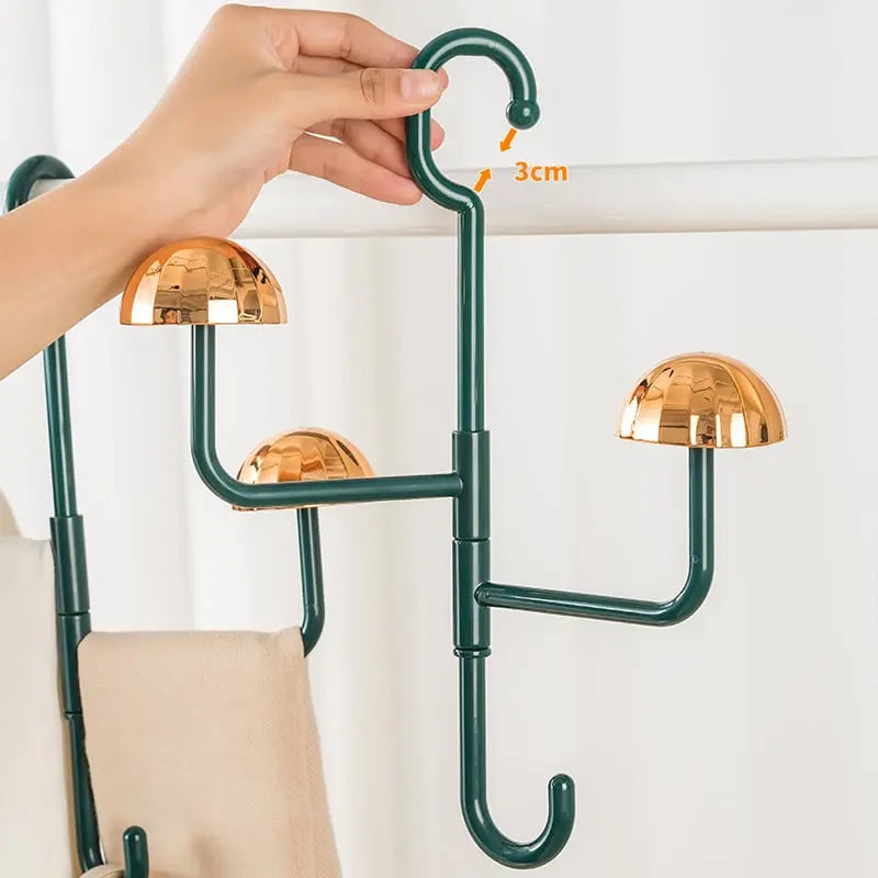 1+1 GRATIS | 360° Drehbare Hängende Aufbewahrung – Eleganter Ordnungshelfer für Kleidung, Hüte & Accessoires Mivoza Deutschland