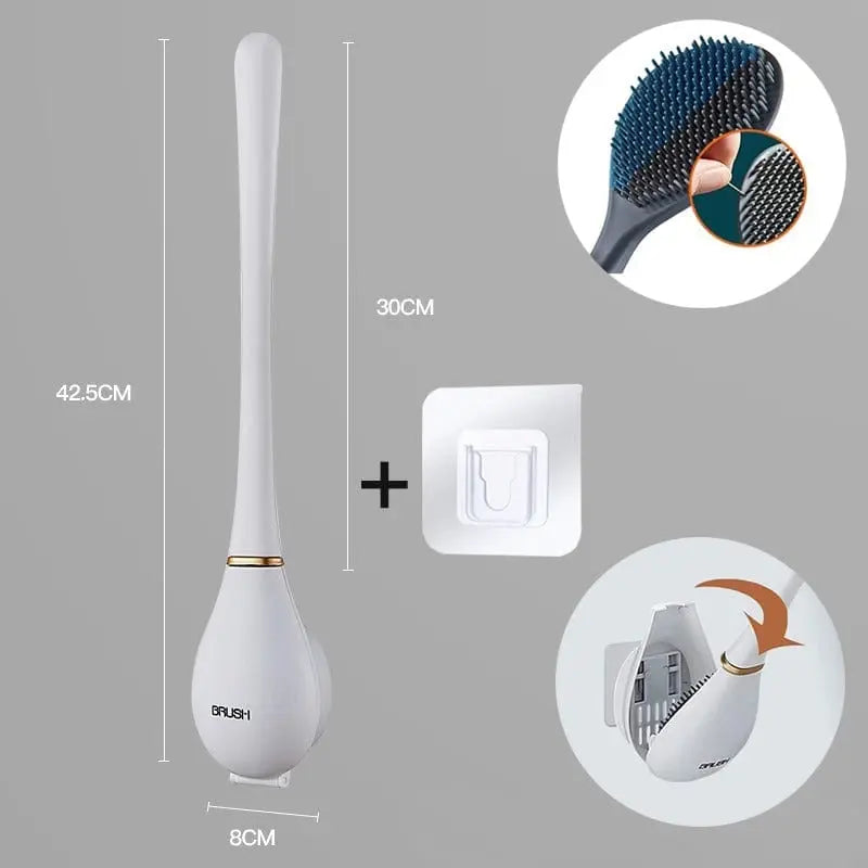 1+1 GRATIS | Flexibler Silikon-Toilettenbürste – Hygienisch & Geruchsfrei Mivoza Deutschland