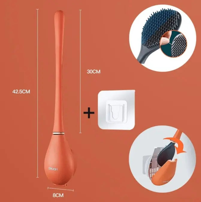 1+1 GRATIS | Flexibler Silikon-Toilettenbürste – Hygienisch & Geruchsfrei Mivoza Deutschland