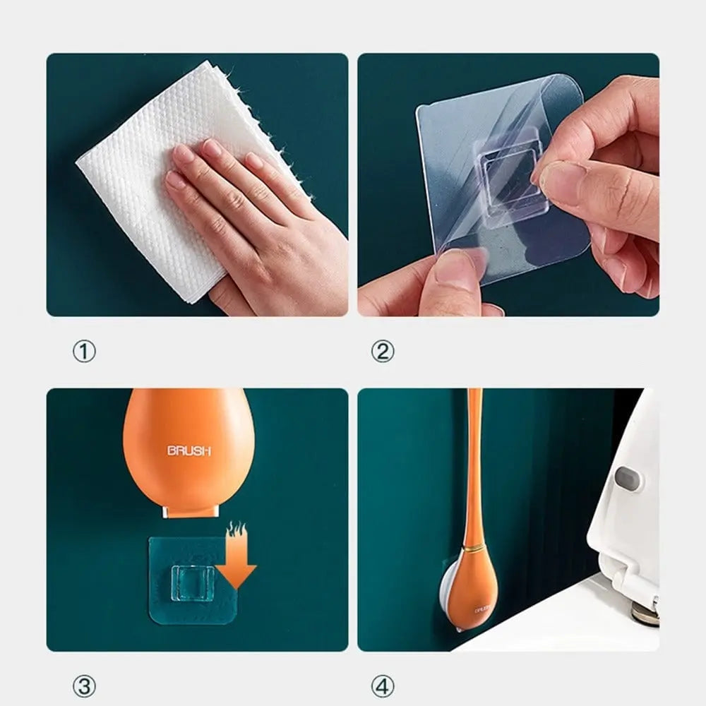 1+1 GRATIS | Flexibler Silikon-Toilettenbürste – Hygienisch & Geruchsfrei Mivoza Deutschland