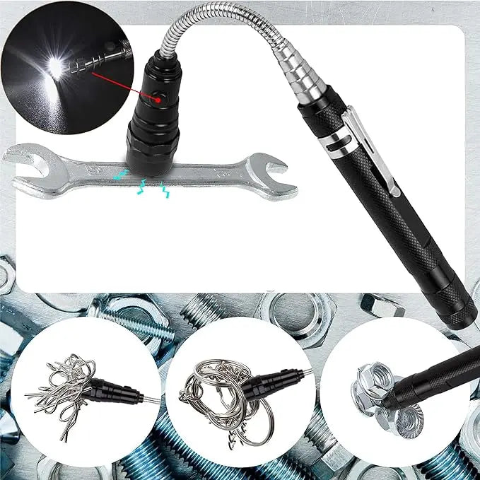 1+1 GRATIS | Flexibles Magnet-Werkzeuglicht – Beleuchtet schwer zugängliche Stellen Mivoza Deutschland