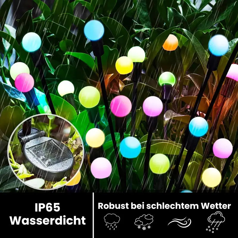 1+1 GRATIS | Solarbetriebene Glühwürmchen-Lichterkette für Garten und Terrasse Mivoza Deutschland