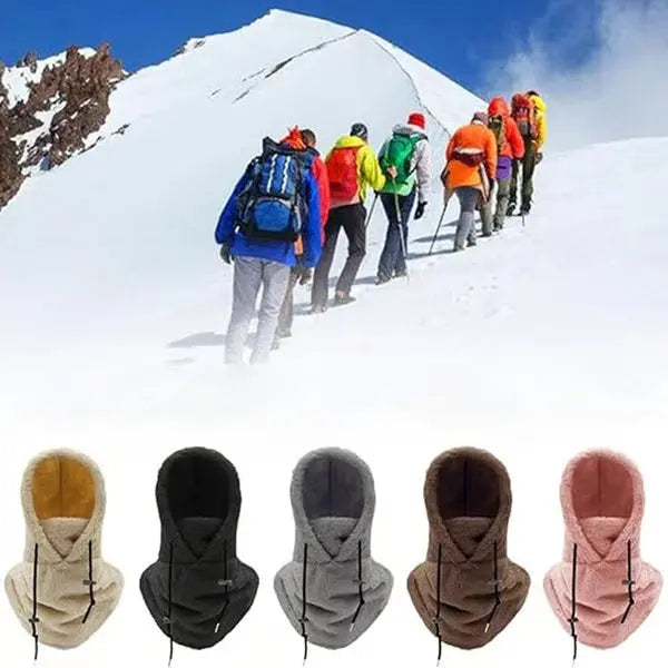 1+1 Gratis Winddichte Sherpa-Kapuzen-Skimaske für ultimativen Kälteschutz Mivoza Deutschland