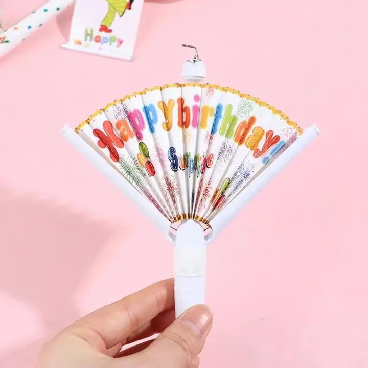 1+1 Gratis | Bunte Geburtstags-Fan-Kerze Mivoza Deutschland