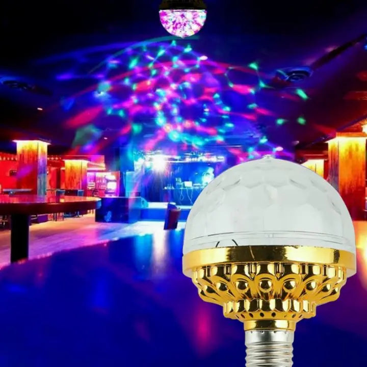 1+1 Gratis | Farbenfrohe Rotierende LED-Disco-Glühbirne Mivoza Deutschland
