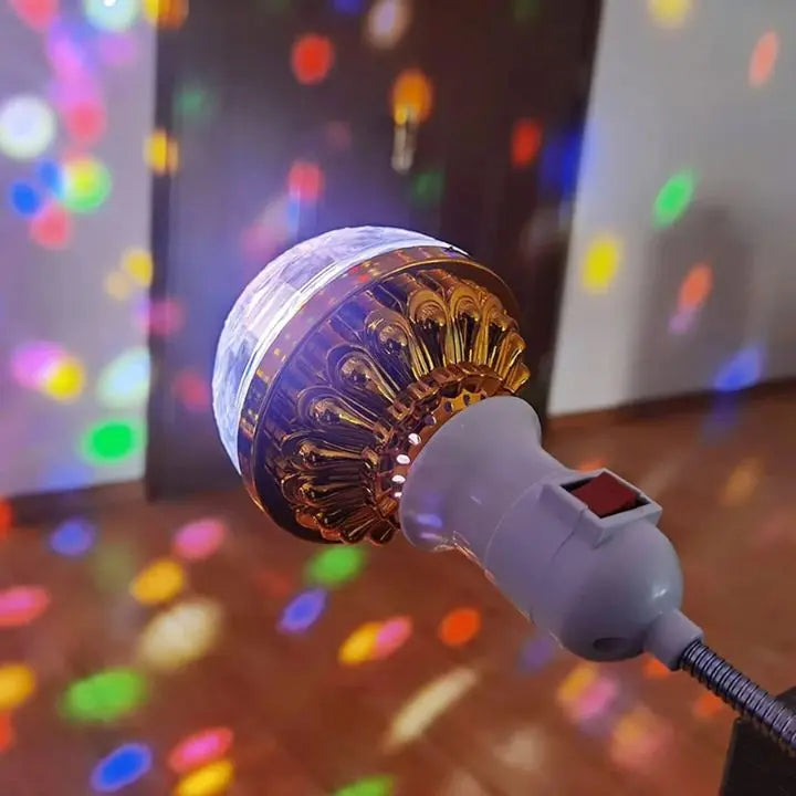 1+1 Gratis | Farbenfrohe Rotierende LED-Disco-Glühbirne Mivoza Deutschland