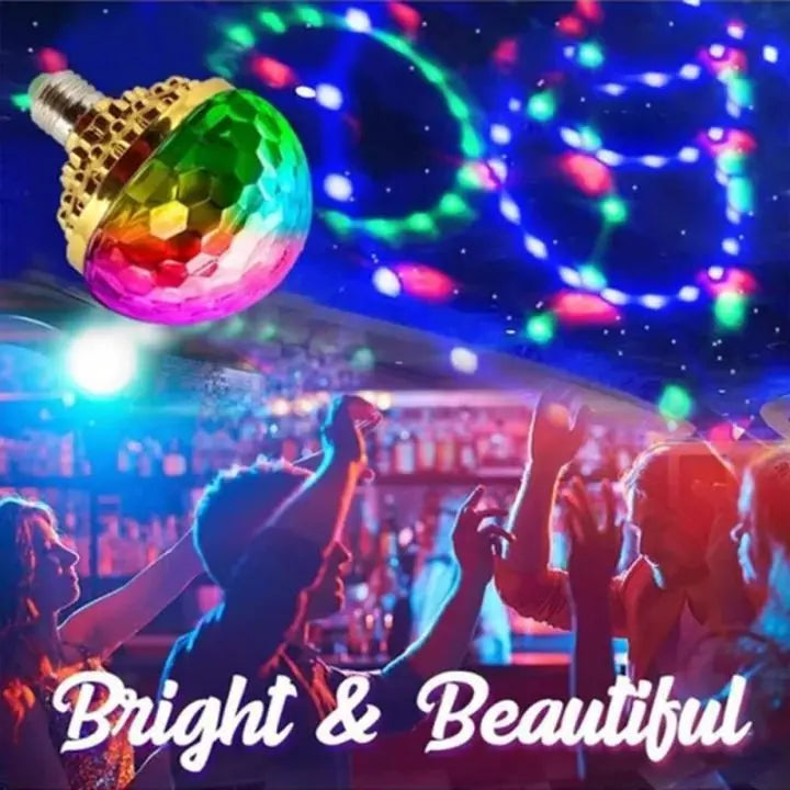 1+1 Gratis | Farbenfrohe Rotierende LED-Disco-Glühbirne Mivoza Deutschland