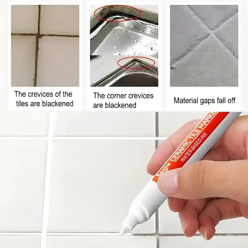 1+1 Gratis | TileMarker™ Keine schmutzig aussehenden Fliesenfugen mehr! Mivoza Deutschland