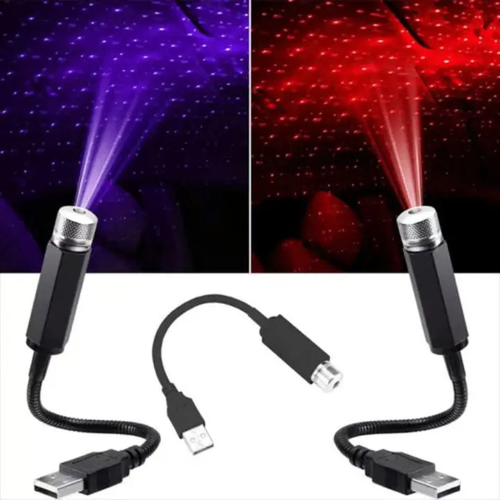 1+1 Gratis | USB-Sternenhimmel-Projektor Licht für Auto & Zuhause Mivoza Deutschland
