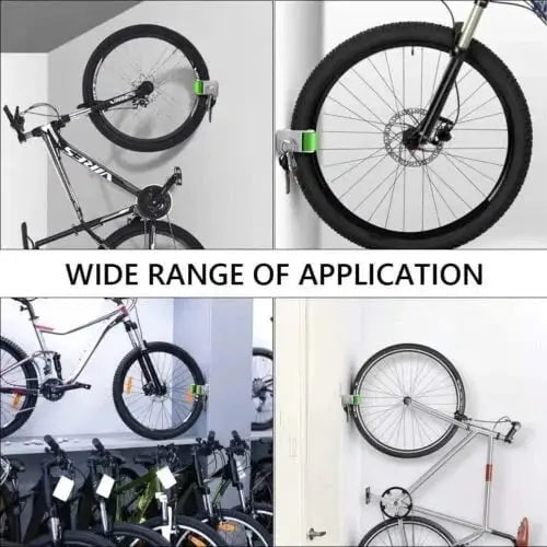1+1 Gratis | Wandmontierter Halter für Renn- & Mountainbike-Aufbewahrung Mivoza Deutschland