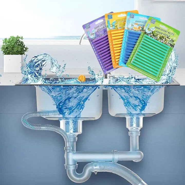 1+1 Set Gratis | Rohrreinigungssticks – Gegen Gerüche, Fett & Verstopfungen Mivoza Deutschland