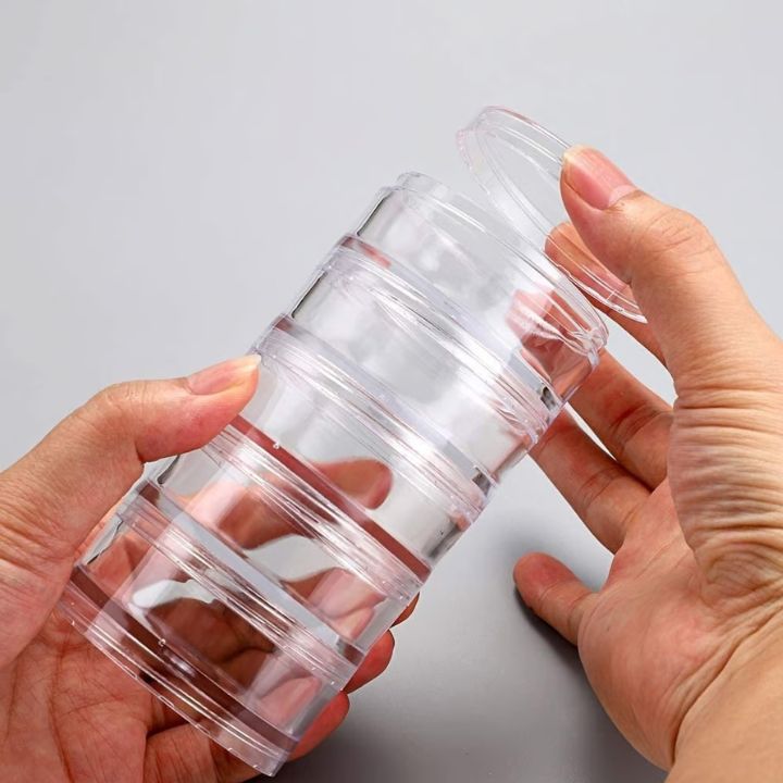 5-teilige Multifunktionale Stapelbare Behälter für Accessoires Mivoza Deutschland
