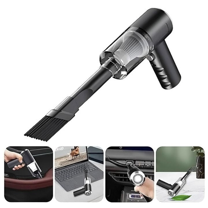 Kabelloser 3-in-1 Mini-Staubsauger – Saugen, Blasen & Bürsten in einem Mivoza Deutschland