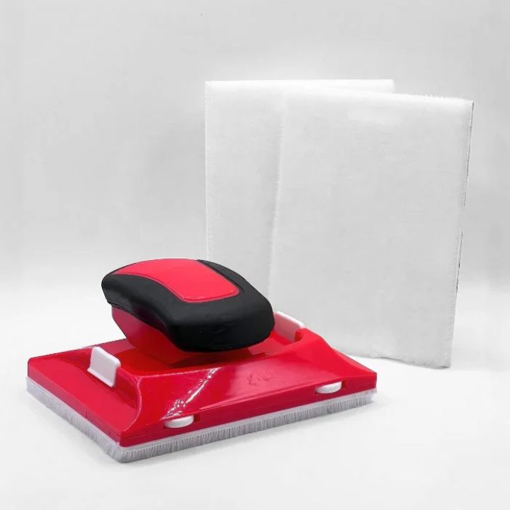 Farbroller mit Kantenführung + Gratis 2 Ersatzpads Mivoza Deutschland