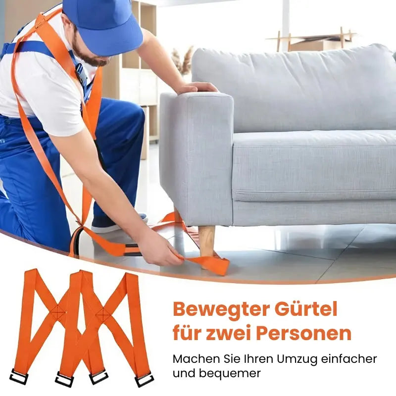 2-Personen-Schwerlast-Umzugsgurte Mivoza Deutschland