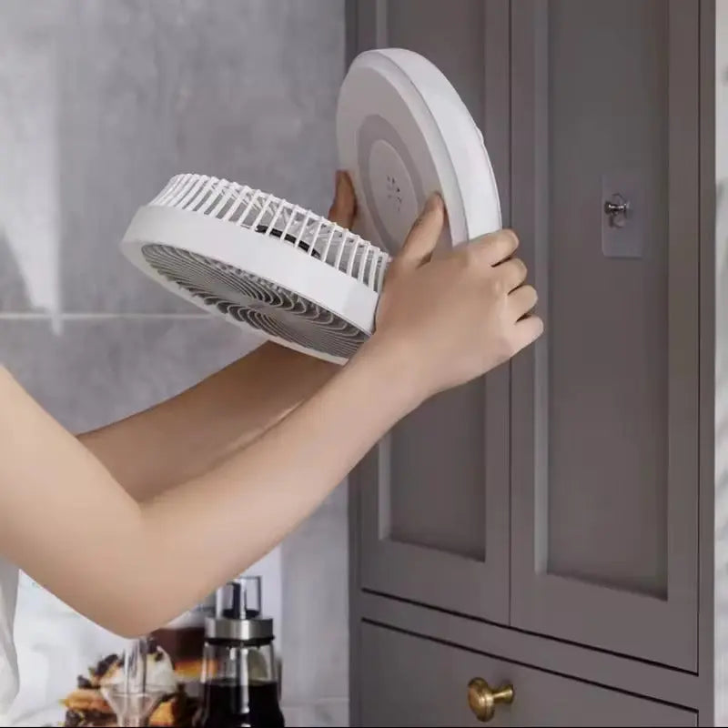 2-in-1 Ventilator für Wand & Tisch – Leise, platzsparend & leistungsstark Mivoza Deutschland
