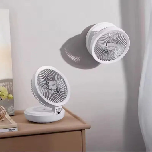 2-in-1 Ventilator für Wand & Tisch – Leise, platzsparend & leistungsstark Mivoza Deutschland
