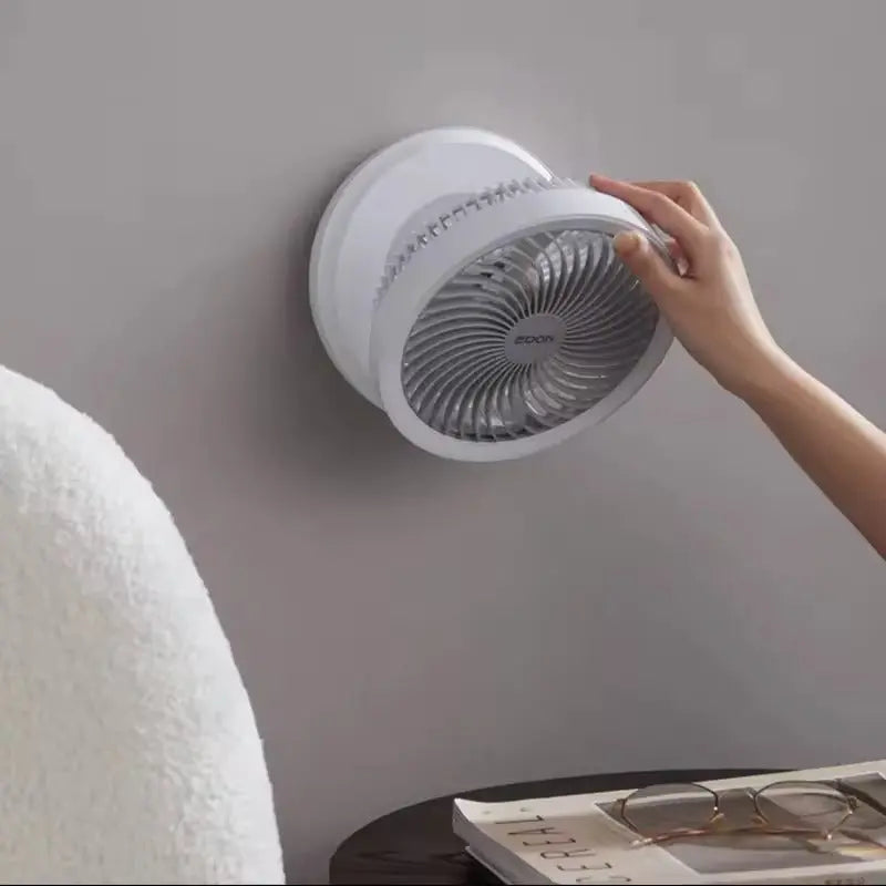 2-in-1 Ventilator für Wand & Tisch – Leise, platzsparend & leistungsstark Mivoza Deutschland