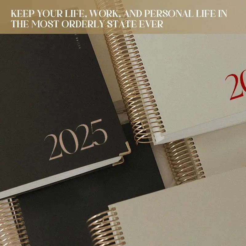 2025-Tagesplaner mit kompletten Organisationstools Mivoza Deutschland