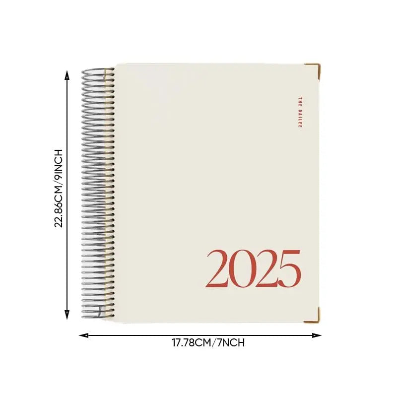 2025-Tagesplaner mit kompletten Organisationstools Mivoza Deutschland