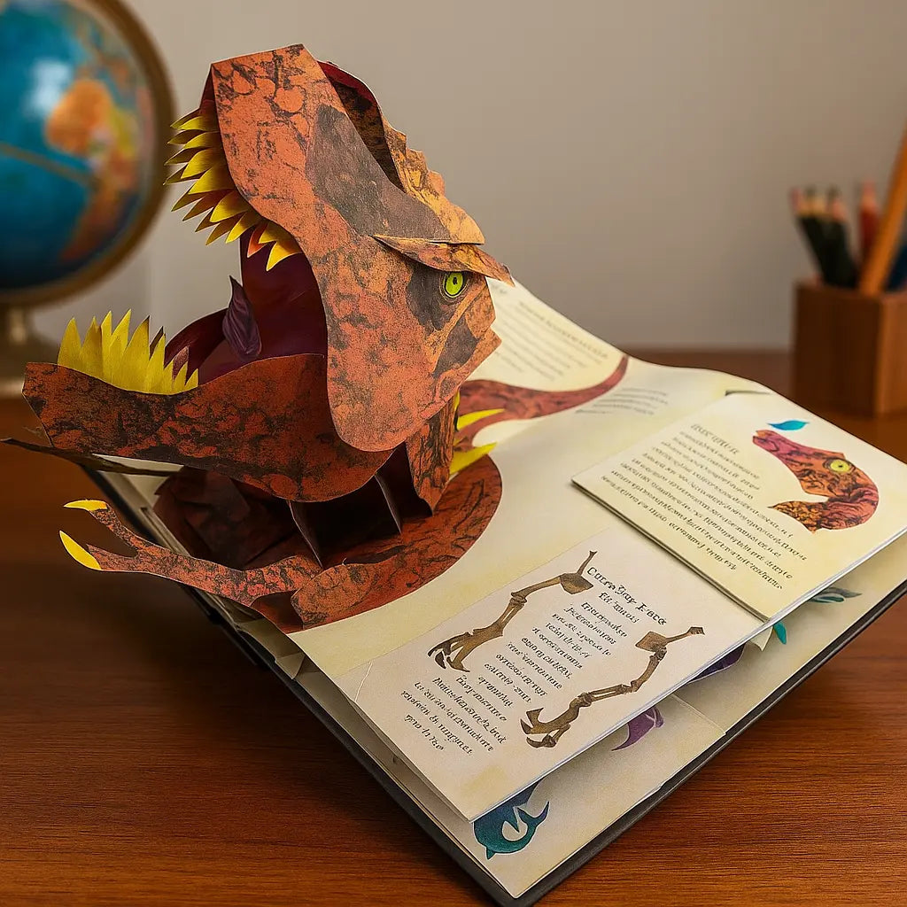 3D-Pop-up-Buch Dinosaurier – Episches Abenteuer in prähistorische Zeiten Mivoza Deutschland