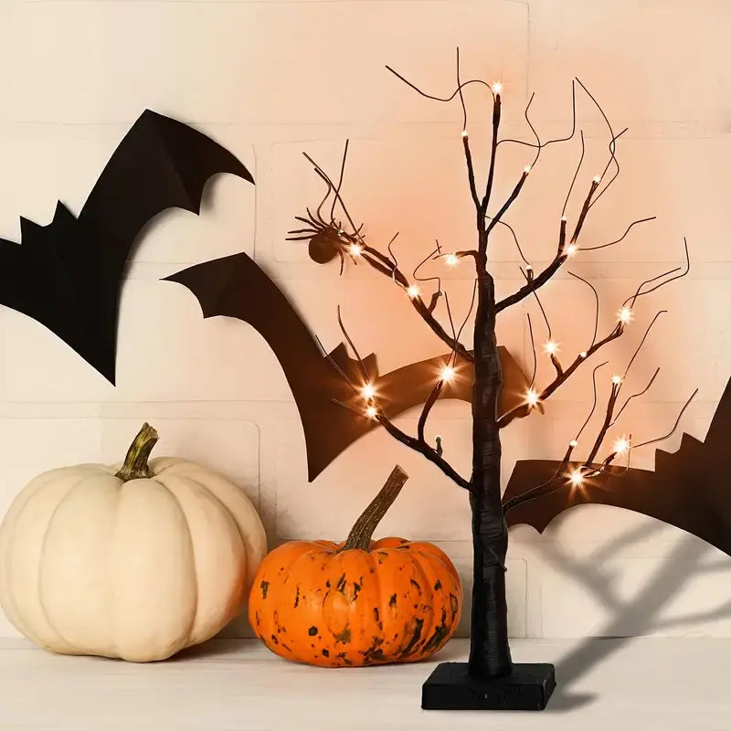 24 LED-Halloween-Birkenbaumlampe Mivoza Deutschland