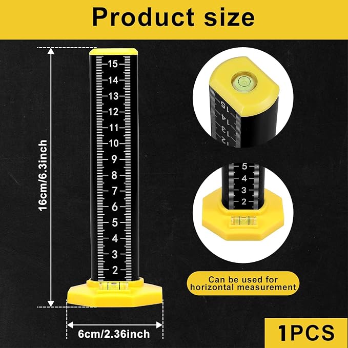 🧲 Precision Height Measuring Ruler with Magnetic Base Mivoza Deutschland