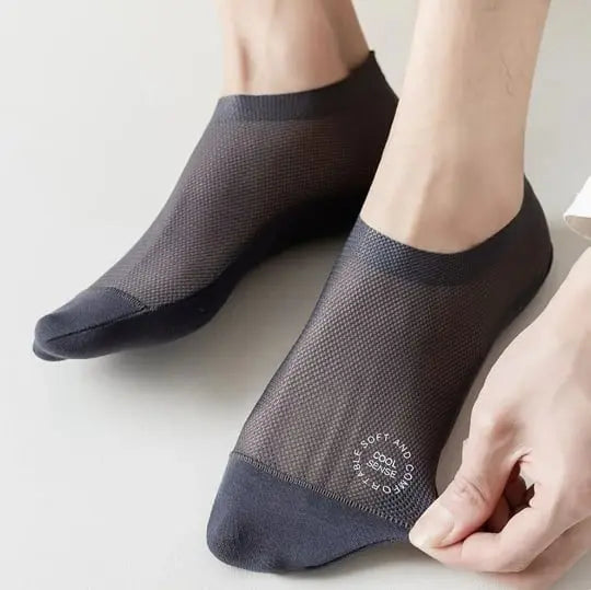 🔥Ultra Thin Liner Socks Non Slip ComBed Cotton No Show Socks Mivoza Deutschland