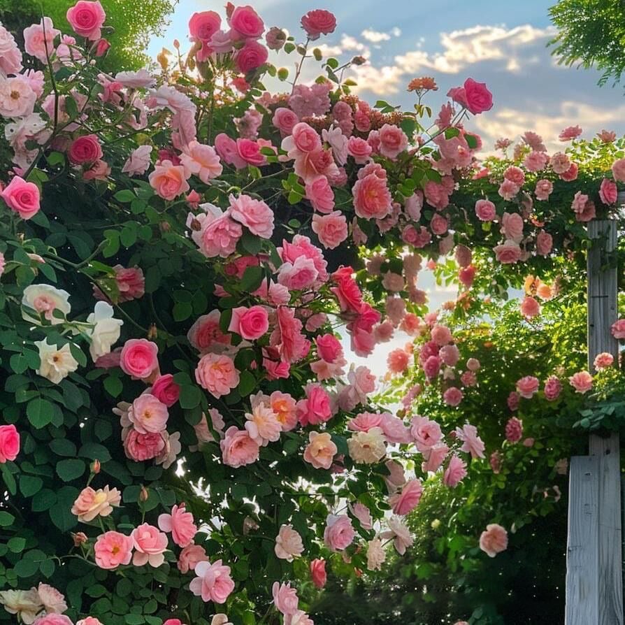255 Samen Kletterrosen-Samen – Atemberaubende Blüten für Ihren Garten Mivoza Deutschland