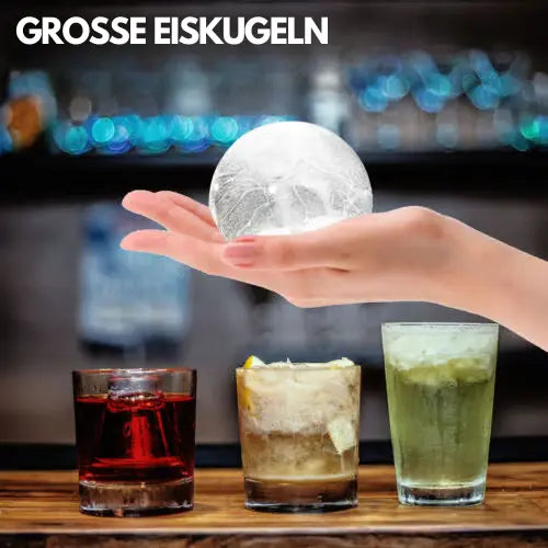 5 Stück Langsam schmelzende Eisball-Formen Mivoza Deutschland