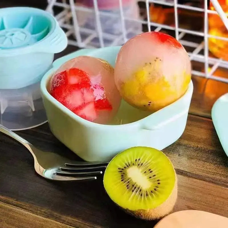 5 Stück Langsam schmelzende Eisball-Formen Mivoza Deutschland