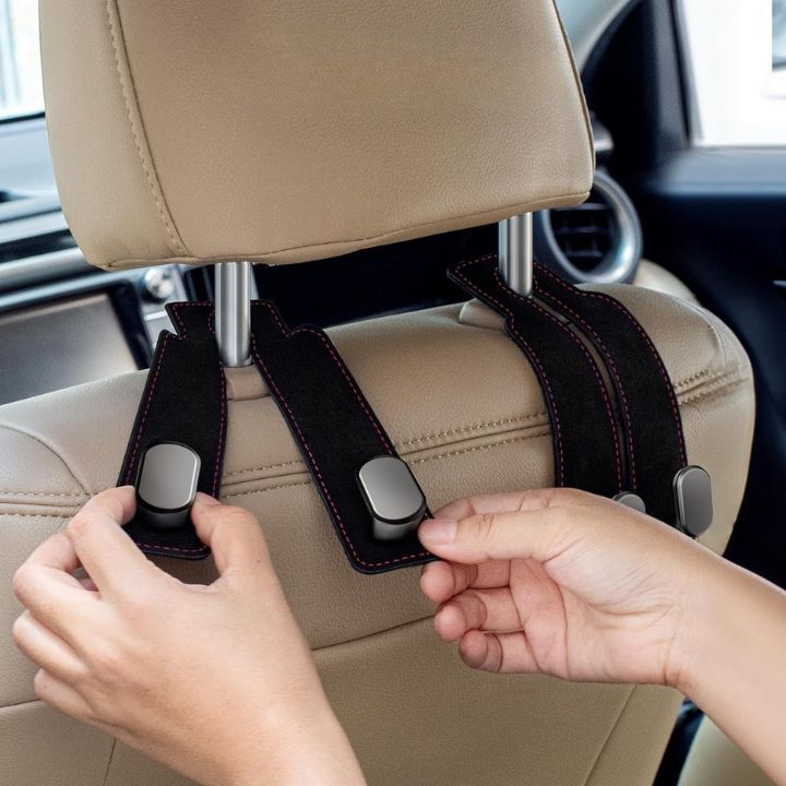 1+1 Gratis | Auto-Kopfstützenhaken – Doppelhaken für Taschen und Zubehör Mivoza Deutschland
