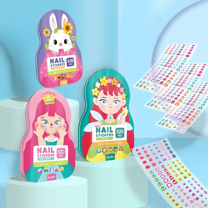 Kinder Nagelsticker-Set – Spaßige, sichere Nagelkunst Mivoza Deutschland
