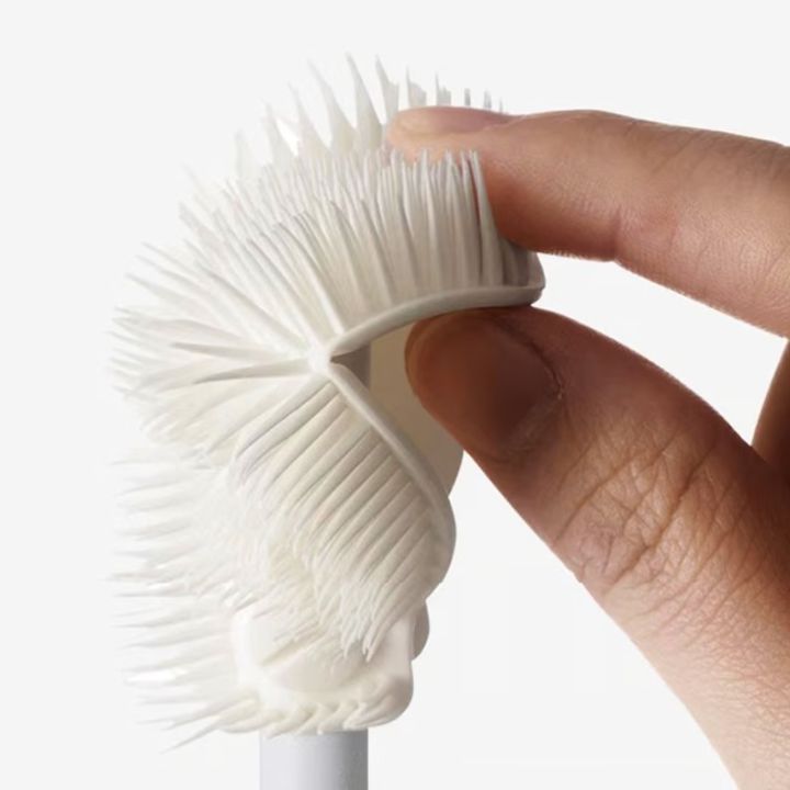 Flexibler Silikon-Flaschenbürste – Hygienereiniger für Gläser Mivoza Deutschland