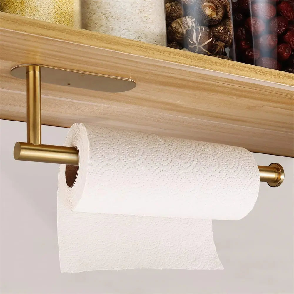 2er-Set Wandmontierter Papierrollenhalter – ohne Bohren, platzsparend & modern! Mivoza Deutschland