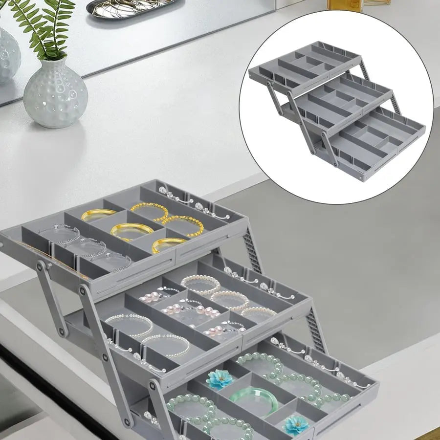 3-stufiger Smart-Schubladen-Organizer – Nutzt den Stauraum optimal aus Mivoza Deutschland
