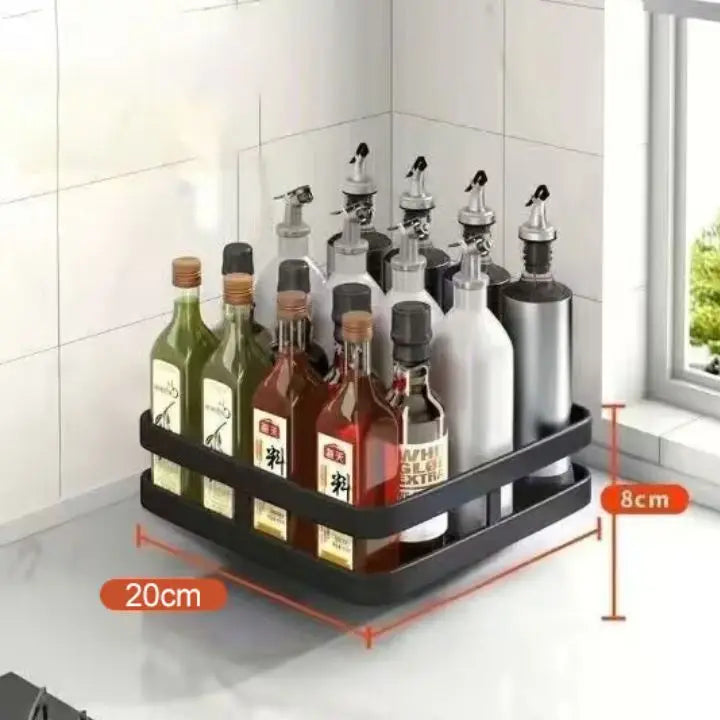 360° Drehbarer Gewürz-Organizer – Verstellbar und platzsparend Mivoza Deutschland