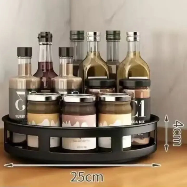 360° Drehbarer Gewürz-Organizer – Verstellbar und platzsparend Mivoza Deutschland