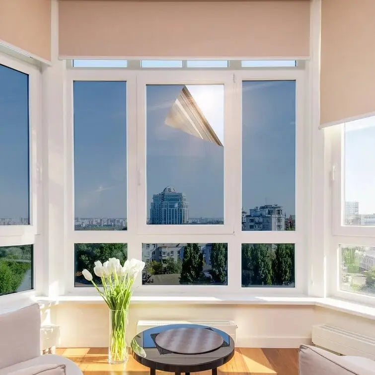 Privatsphäre Sonnenschutz Fensterfolie – Anti-UV Hitzereflektierende Folie Mivoza Deutschland