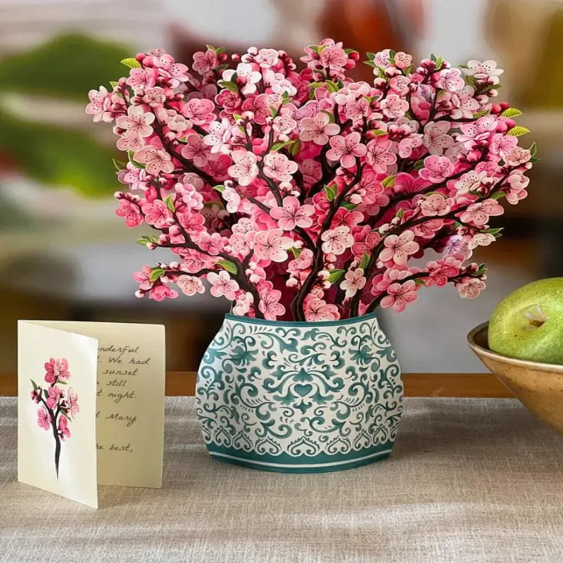 3D-Klappkarte Blumen — Für Jubiläen, Feste & spezielle Ereignisse Mivoza Deutschland