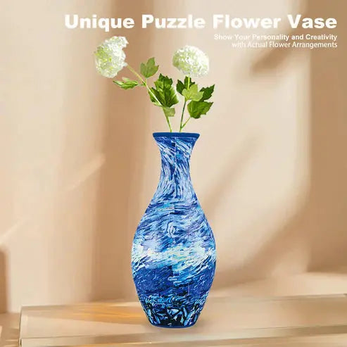 3D-Puzzle-Vase – Dekorative Blumenvase mit abnehmbarem Wasserbecher Mivoza Deutschland